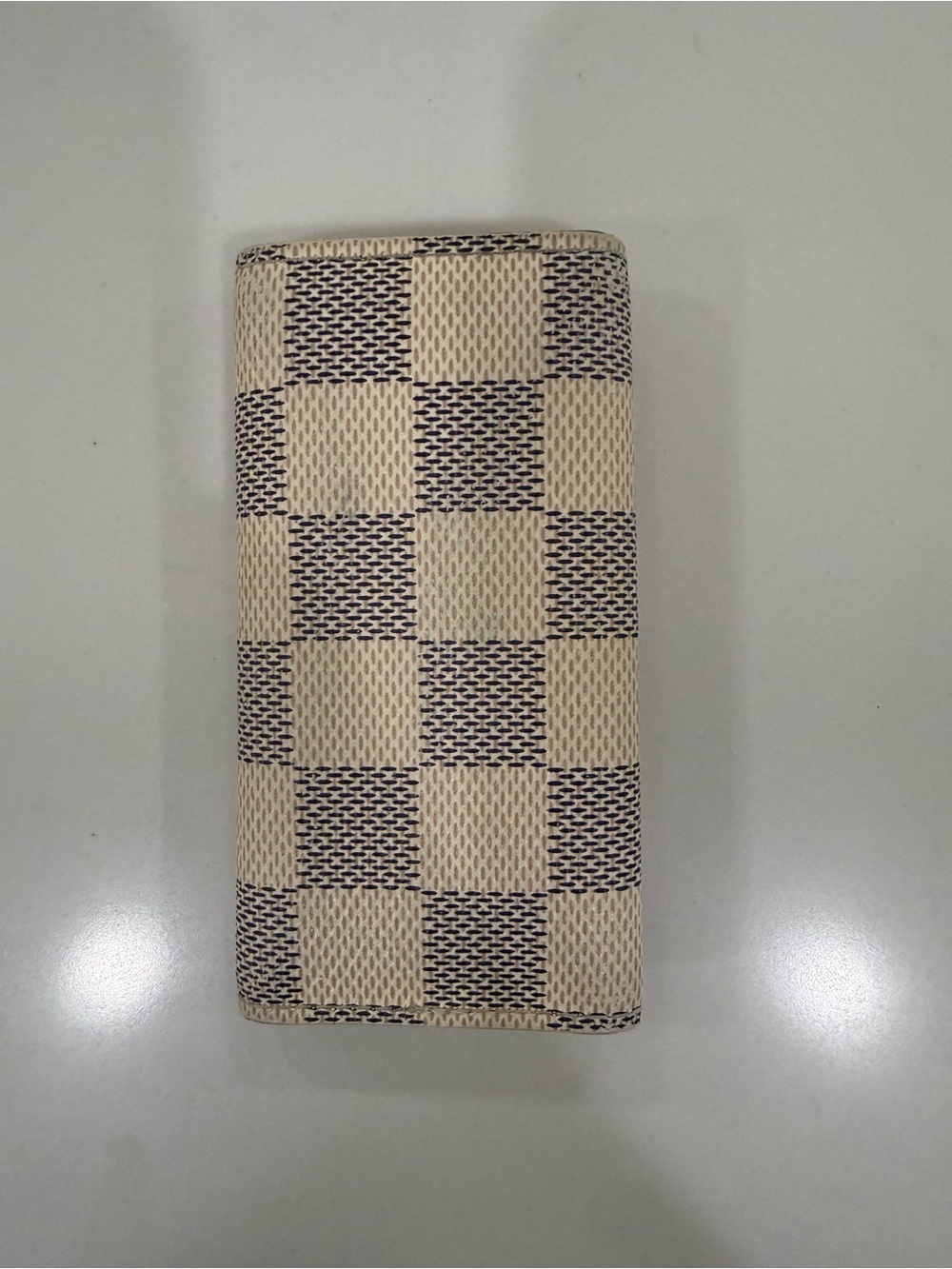 Louis Vuitton Damier Azur Multiclés 4 Key Holder - Ivory Cream - Picture 2 of 9